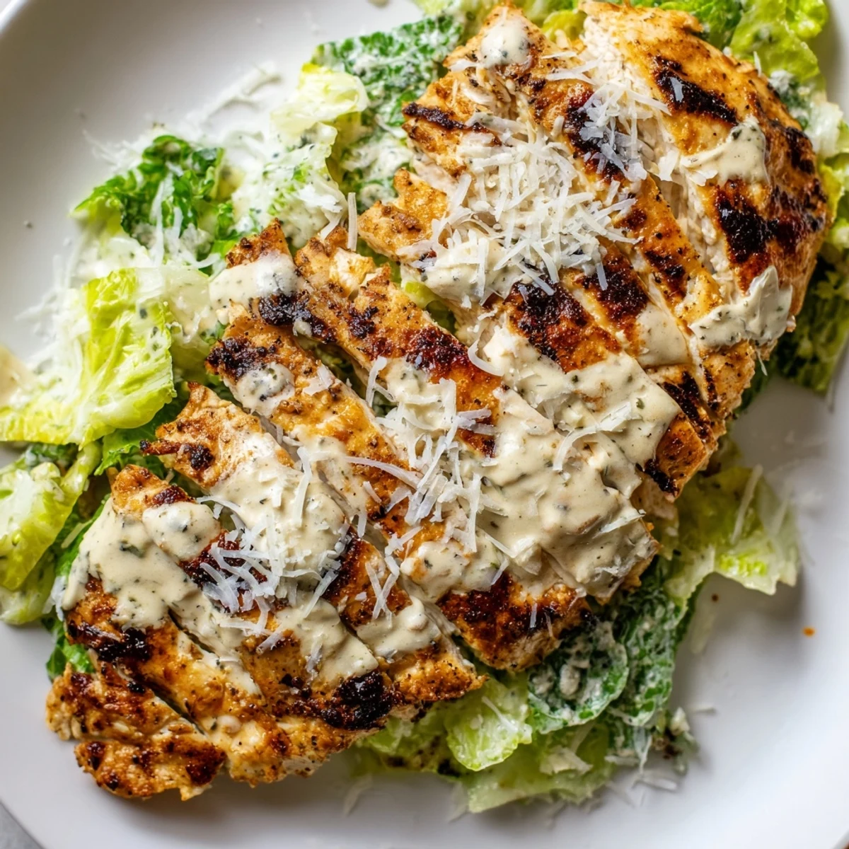 Juicy grilled chicken, crisp romaine, and creamy Caesar dressing layered on a toasted brioche bun for a satisfying Caesar Chicken Sandwich.  