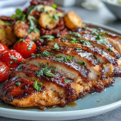 Spring Dinner Sheet Pan Chicken #97