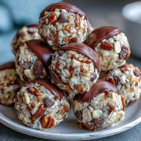 Wholesome energy balls with oats and chocolate chips, perfect for fueling soccer games and after-school snacks.