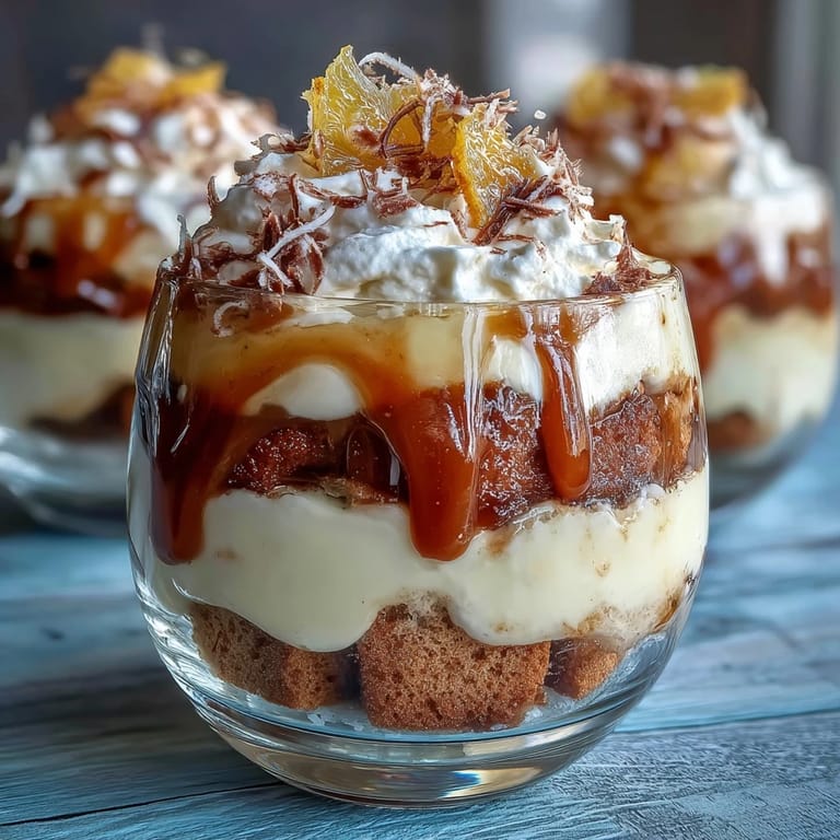 Refreshing limoncello tiramisu cups featuring delicate ladyfingers soaked in citrus liqueur, topped with fluffy mascarpone cream.