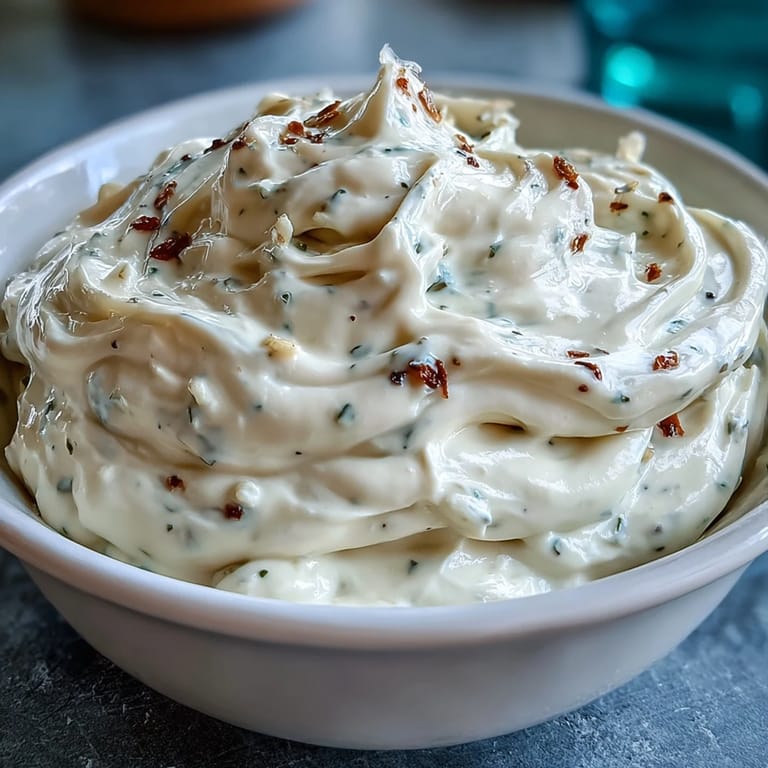 Smooth, tangy garlic aioli, handcrafted with Dijon and roasted garlic notes, a must-have for Mediterranean-inspired meals.