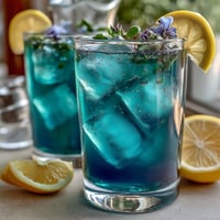 Butterfly Pea Flower Lemonade