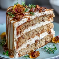 Taurus Cake: moist butterscotch layers with floral earth-toned buttercream and edible flowers.